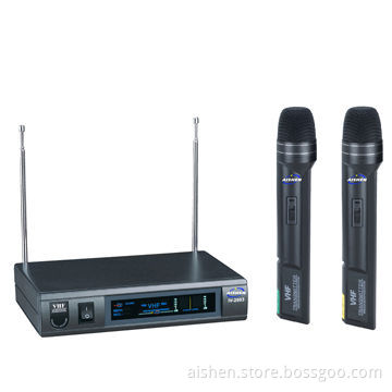 VHF Wireless Microphone, Working Distance 50m